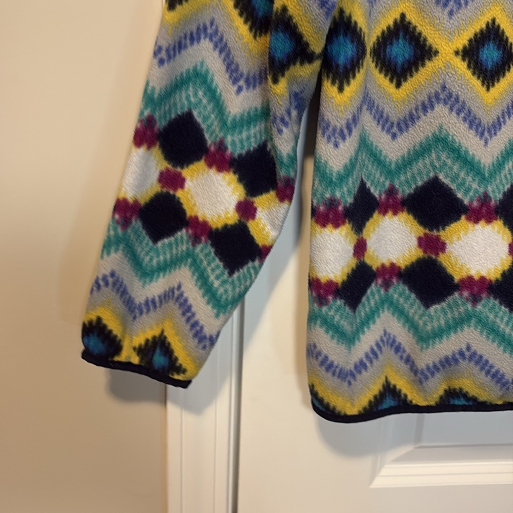Patagonia Women's Lightweight Synchilla® Snap-T Pullover Aztec Print - Picture 4 of 8